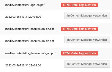 Einrichtung Schnittstelle - Gambio Shop - Rechtstexte übertragen